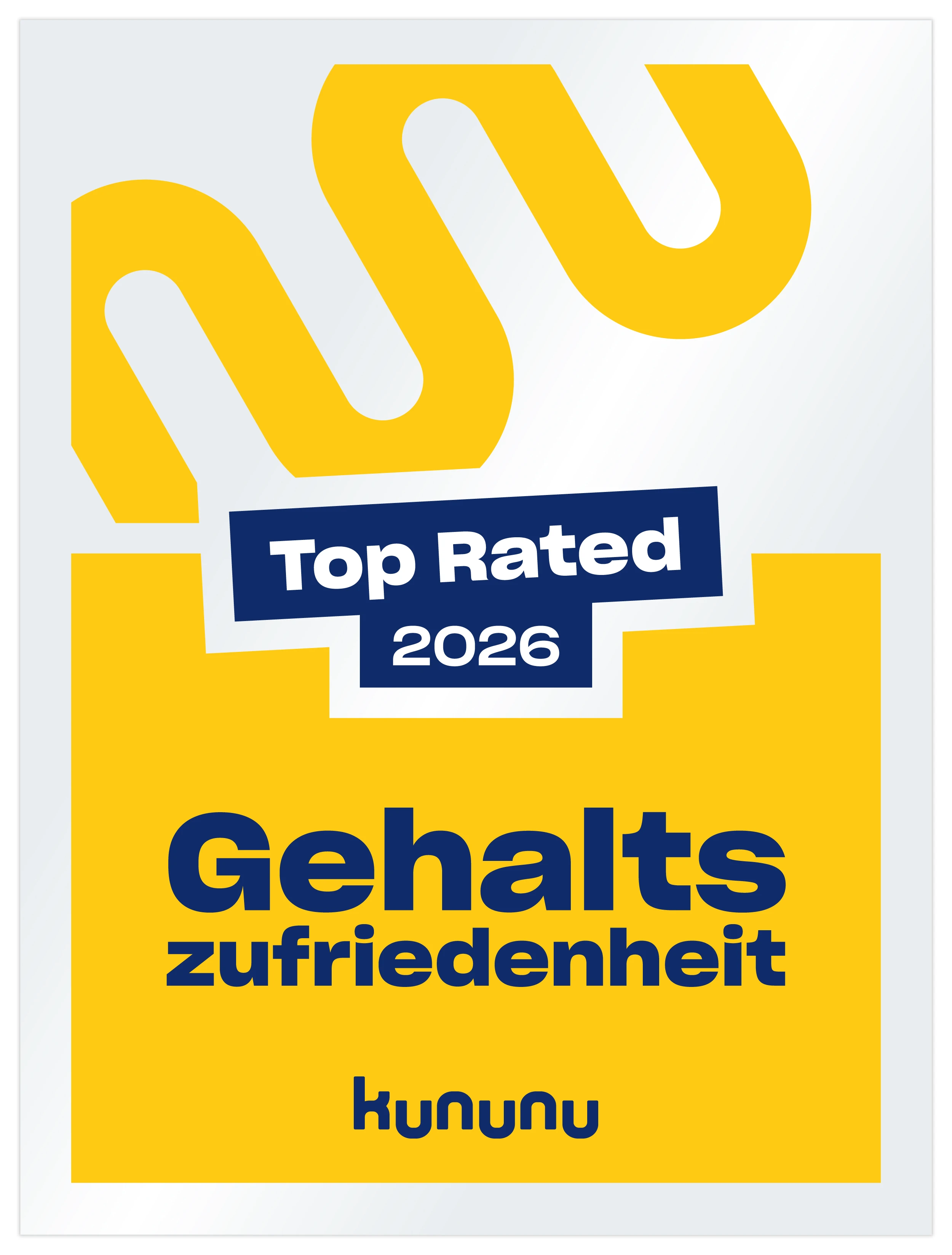 Kununu Top Rated 2026 Gehaltszufriedenheit